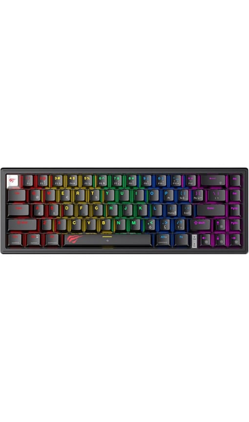 HAVIT KB874L %60 Mekanik Oyuncu Klavyesi Siyah