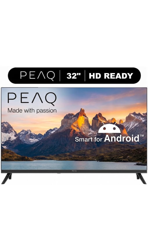 PEAQ 32A7000 32'' Smart TV – Android İşletim Sistemli, Dahili Uydu Alıcılı HD LED TV