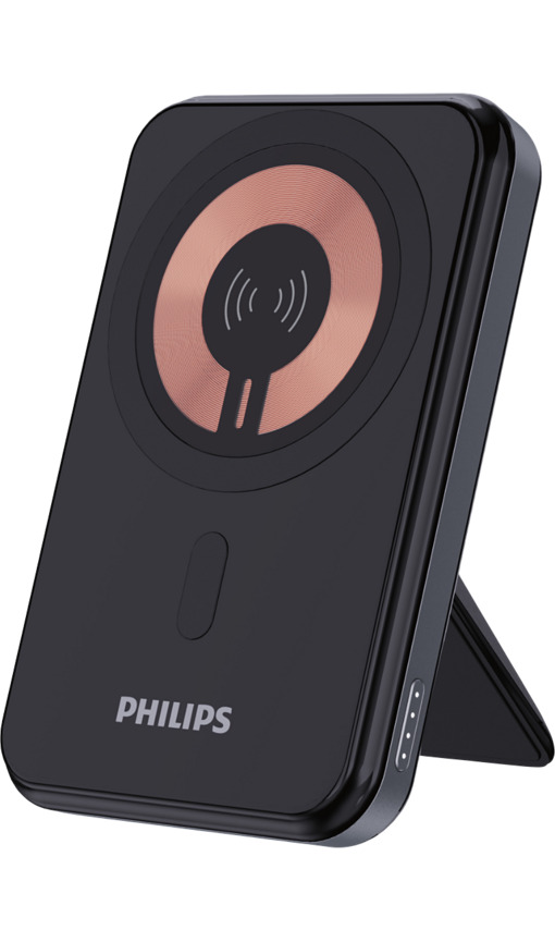 PHILIPS DLP2551Q/00 5.000 mAh 20W MagSafe Wireless Standlı Powerbank 1xUSB-C Siyah