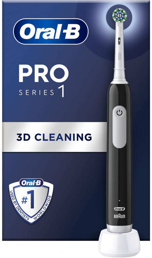 ORAL B Pro 1 Series 1 Elektrikli Diş Fırçası, 1 Diş Fırçası Başlığı